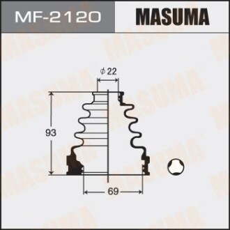 Пильовик ШРУСу внутрішнього Toyota Corolla (00-06), RAV 4 (00-05) MASUMA MF2120 фото товару