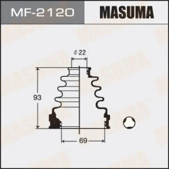 Пильовик ШРУСу внутрішнього Toyota Corolla (00-06), RAV 4 (00-05) для MASUMA MF2120 фото товару