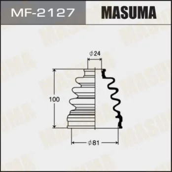 <strong>Пильовик зовнішнього шрусу Nissan Juke (10-14)/ Toyota Auris (08-11), Corolla (06-13) MASUMA MF2127 (фото 1)</strong>