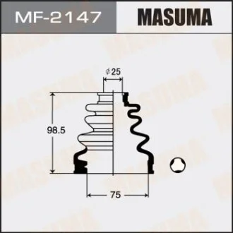 Пильовик ШРКШ (MF-2147) для MASUMA MF2147 фото товару