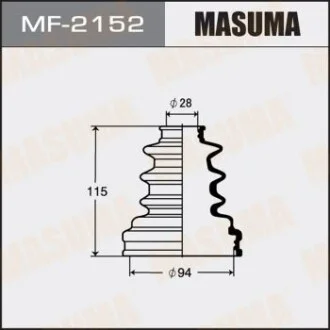 Пильовик ШРУСу внутрішнього Toyota Hilux (-05) для MASUMA MF2152 фото товару