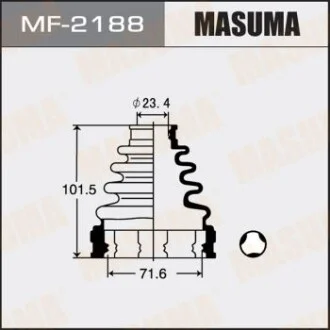 Пильовик ШРУСу внутрішнього Toyota Camry (01-11), Corolla (01-04), Highlander (00-07), RAV 4 (00-) для MASUMA MF2188 фото товару