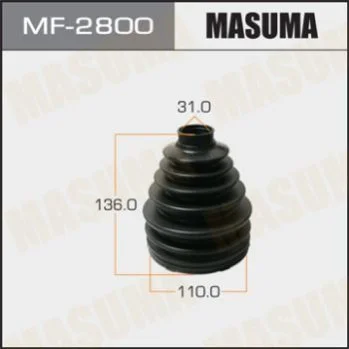 <strong>Пильовик ШРКШ MF-2800 (пластик) + спецхомут (MF-2800) MASUMA MF2800 (фото 1)</strong>