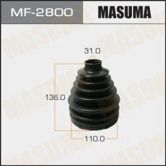 Пильовик ШРКШ MF-2800 (пластик) + спецхомут (MF-2800) для Toyota MASUMA MF2800 фото товару