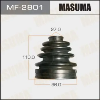 <strong>Пильовик ШРУСу внутрішнього Toyota Land Cruiser (-07) MASUMA MF2801 (фото 1)</strong>