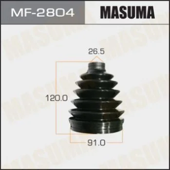 <strong>Пильовик ШРУСу зовнішнього(пластик)+спецхомут Toyota Camry (06-11), RAV 4 (05-16) MASUMA MF2804 (фото 1)</strong>
