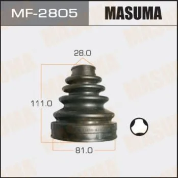 <strong>Пильовик ШРУСу внутрішнього Toyota FJ Cruiser (06-09), Land Cruiser Prado (02-09) MASUMA MF2805 (фото 1)</strong>