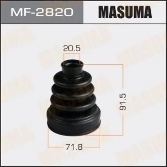 Пильовик ШРУСу зовнішній Subaru Forester (01-12), Impreza (00-14), Legacy (03-14) для MASUMA MF2820 фото товару