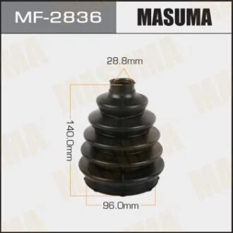 Пыльник ШРУСа для MASUMA MF2836 фото товара