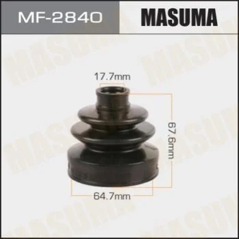 <strong>Пильовик шрусу MASUMA MF2840 (фото 1)</strong>