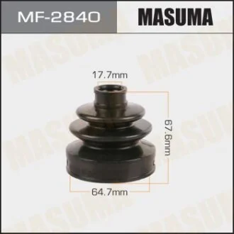 Пильовик шрусу для Nissan, Renault MASUMA MF2840 фото товару