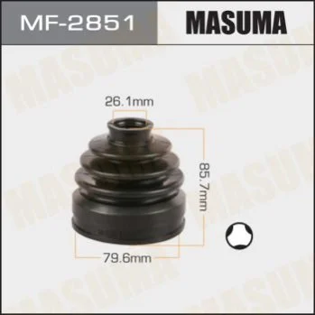 <strong>Пильовик шрусу MASUMA MF2851 (фото 1)</strong>