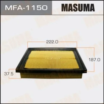 <strong>Фільтр повітряний A-1027 MASUMA MFA1150 (фото 1)</strong>