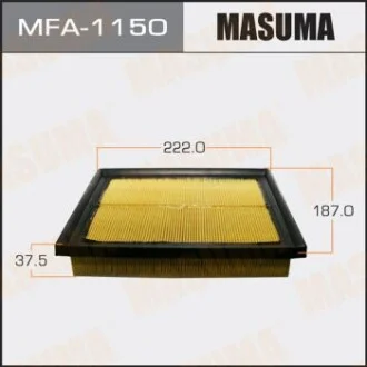 Фільтр повітряний A-1027 для MASUMA MFA1150 фото товару