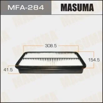 Фільтр повітряний A-161 для MASUMA MFA284 фото товару