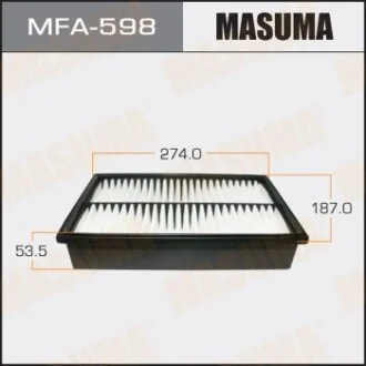 Фільтр повітряний для MASUMA MFA598 фото товару