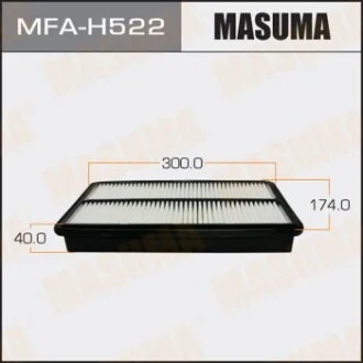 Фільтр повітряний A8520 HONDA/ PILOT 2009- для MASUMA MFAH522 фото товару