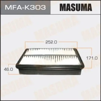 Фільтр повітряний A2517 KIA/ SPORTAGE/ V2000 V2700 04- для MASUMA MFAK303 фото товару