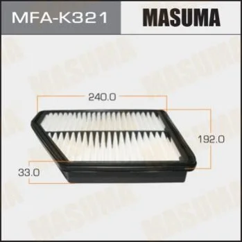 <strong>Фільтр повітряний A9315 HYUNDAI/ MATRIX/ V1500 V1600 V1800 01- MASUMA MFAK321 (фото 1)</strong>