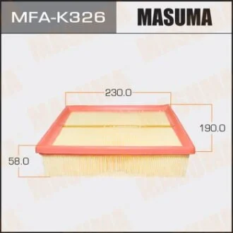 Фільтр повітряний (MFA-K326) для MASUMA MFAK326 фото товару