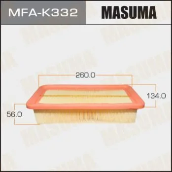 <strong>Фільтр повітряний A9608PU LHD KIA/ RIO/ V1400 V1600 06- (MFA-K332) MASUMA MFAK332 (фото 1)</strong>