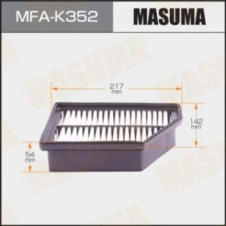 Фільтр повітряний для MASUMA MFAK352 фото товару