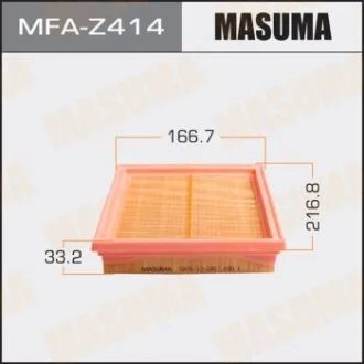 Фільтр повітряний A4501 MAZDA/ MAZDA2 03- (MFA-Z414) для MASUMA MFAZ414 фото товару