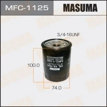 <strong>Фільтр масляний Toyota FJ Cruiser (06-09), Land Cruiser (-12), Land Cruiser Prado (05-09), Sequoia (00-09) 4.0, 4.7 MASUMA MFC1125 (фото 1)</strong>