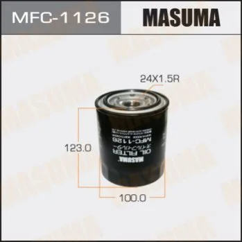 <strong>Фильтр масляный Toyota Land Cruiser (-07), Land Cruiser Prado (00-07) D 3.0, 4.2 MASUMA MFC1126 (фото 1)</strong>