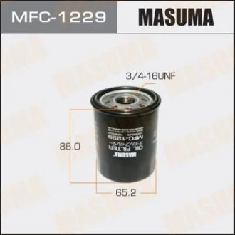 Фільтр масляний Nissan Micra (00-10), Note (06-13) для MASUMA MFC1229 фото товару