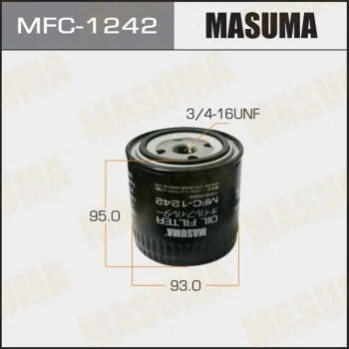 <strong>Фільтр масляний Missan Murano (10-15), Pathfinder (05-), X-Trail (03-07) D 2.2, MASUMA MFC1242 (фото 1)</strong>