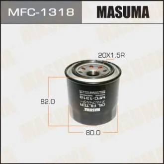 Фільтр масляний Mitsubishi Pajero (00-), Pajero Sport (-09) 3.0, 3.5  для MASUMA MFC1318 фото товару