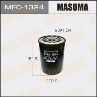 Фільтр масляний Mitsubishi Pajero (00-) D 3.2 для MASUMA MFC1324 фото товару