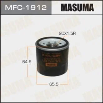 Фільтр масляний Mazda CX-30 (19), CX-5 (11), CX-9 (17-), 3, 6 (12-)/ Subaru Forester (01-), Impreza (03-), Outback (03-)  для MASUMA MFC1912 фото товару