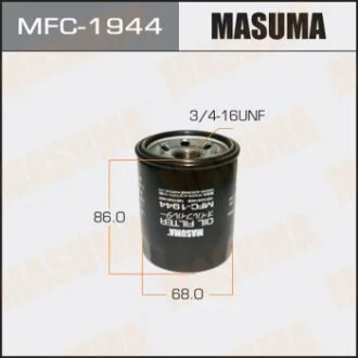 Фільтр масляний Suzuki Grand Vitara (05-16), Kizashi (09-15), Swift (00-10), SX4 для MASUMA MFC1944 фото товару