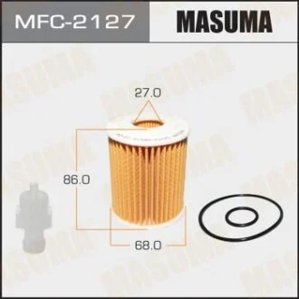 Фільтр масляний (вставка) Toyota Avensis (06-15), FJ Cruiser (10-), Land Cruiser для MASUMA MFC2127 фото товару