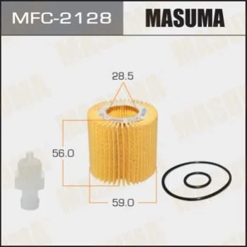 <strong>Фільтр масляний (вставка) Toyota Auris, Corolla, Yaris (08-) MASUMA MFC2128 (фото 1)</strong>
