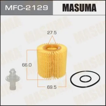 <strong>Фільтр масляний (вставка) Lexus NX200T (14-), RX 350 (08-)/ Toyota Camry (06-), Highlander (13-), RAV 4 (08-), Venza (09-) MASUMA MFC2129 (фото 1)</strong>
