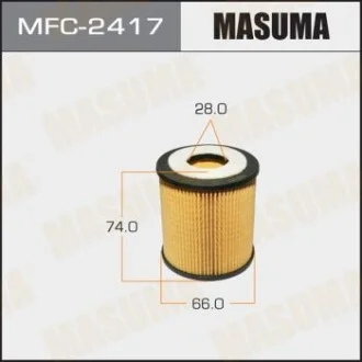 Фільтр масляний (вставка) Ford Focus (05-15), Mondeo (07-) D 2.0, 2.2/ Mazda 6 (для MASUMA MFC2417 фото товару