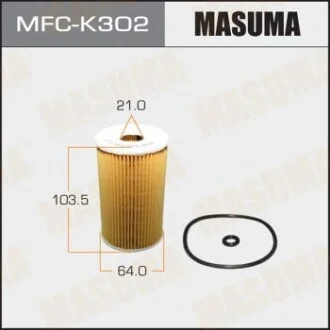 Фільтр масляний OE0073 для MASUMA MFCK302 фото товару