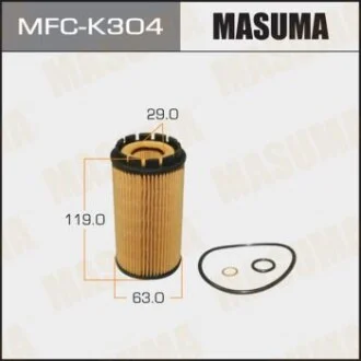Фільтр масляний OE9301 для MASUMA MFCK304 фото товару