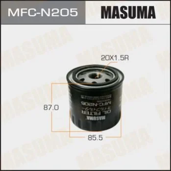 <strong>Фільтр масляний Nissan Pathfinder (10-14)/ Renault Laguna III (08-15), Scenic II MASUMA MFCN205 (фото 1)</strong>