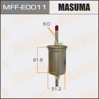 <strong>Фільтр паливний Ford Focus (-05)/ Mazda 3 (03-13) MASUMA MFFE0011 (фото 1)</strong>