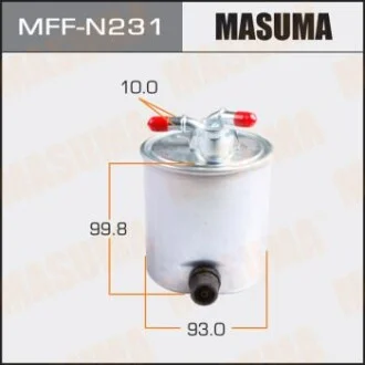 Фильтр топливный QASHQAI, MURANO / M9R, YD25DDTI для MASUMA MFFN231 фото товара