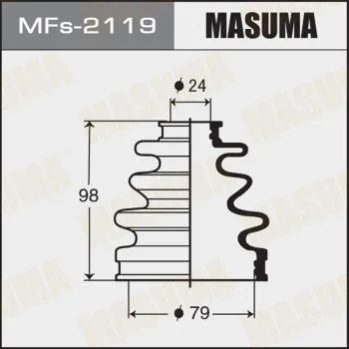 <strong>Пильовик шрусу MASUMA MFs2119 (фото 1)</strong>