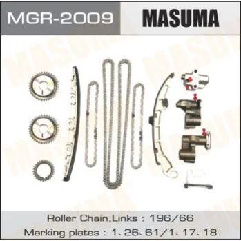 <strong>Ремкомплект ланцюга ГРМ Nissan/ Infinity (VQ23, VQ25, VQ35) MASUMA MGR2009 (фото 1)</strong>