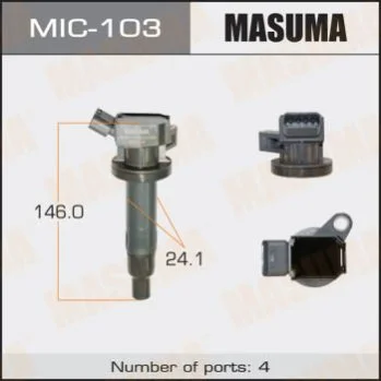 <strong>Котушка запалювання MASUMA MIC103 (фото 1)</strong>