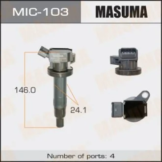 Котушка запалювання для MASUMA MIC103 фото товару