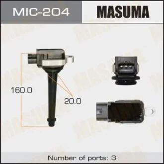 Котушка запалювання Nissan Micra, Qashqai, Note 1.6, X-Trail 2.0 (-14) для MASUMA MIC204 фото товару
