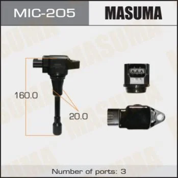 <strong>Катушка зажигания MASUMA MIC205 (фото 1)</strong>